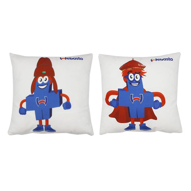 Short Plush Square Pillows IWG FC One Dollar Only
