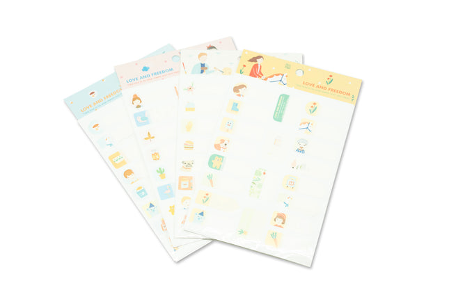 Cartoon Post-it Set Post-it One Dollar Only