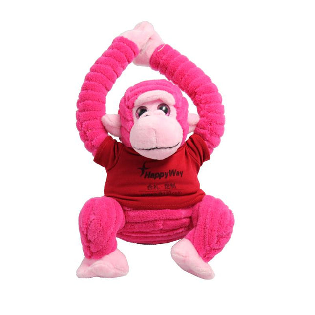20cm Orangutan Plush Toy With T-Shirt And Long Arms IWG FC One Dollar Only