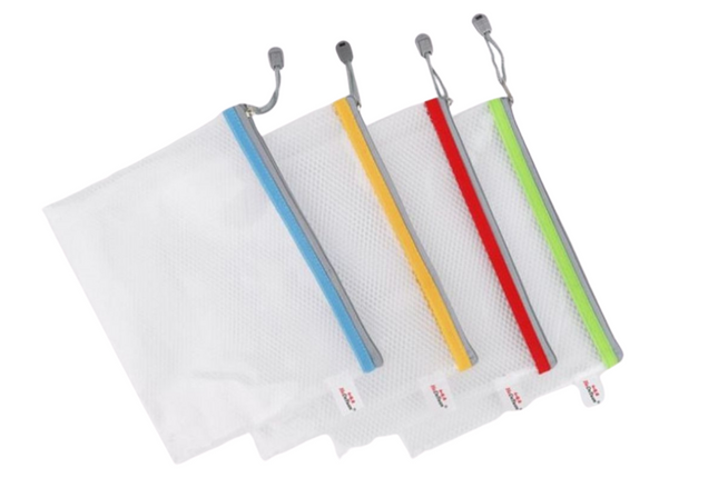 Premium EVA A4 Thick Mesh with Colored Zipper Case Cases One Dollar Only