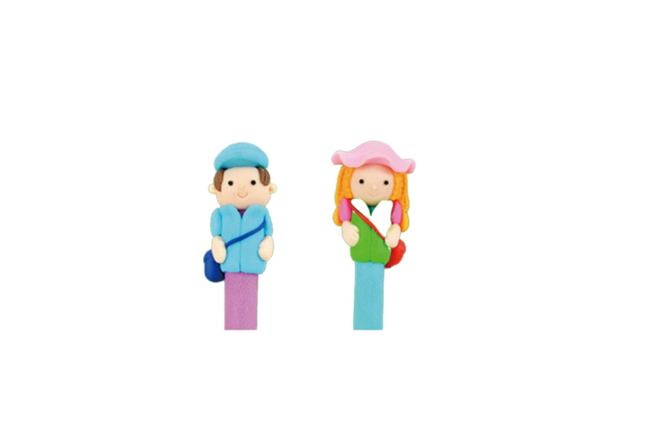 School Girl/Boy Design Figurine Pen Pens One Dollar Only