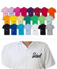 Cotton Short Sleeve Polo Shirt One Dollar Only