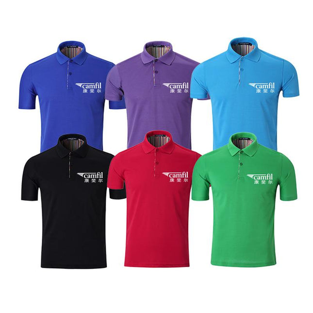 Short-Sleeved Polo Shirt With Striped Pattern IWG FC One Dollar Only