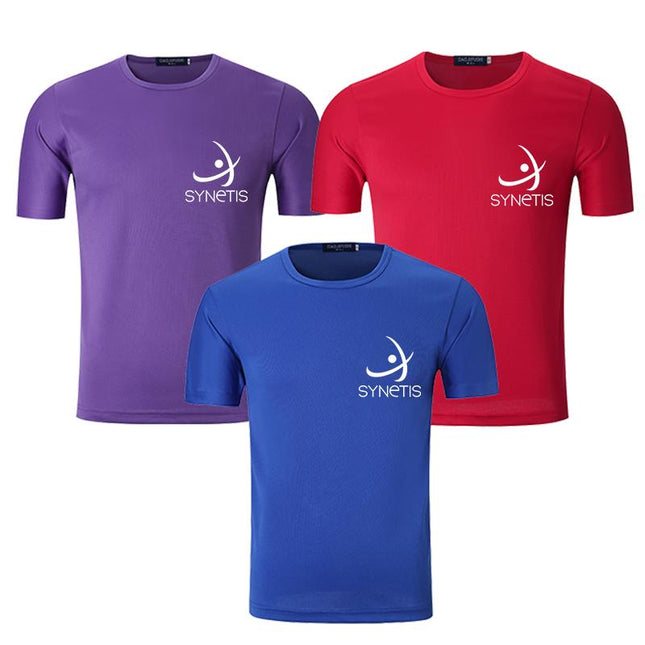 Quick-Dry Short-Sleeved Shirt With Round Neck IWG FC One Dollar Only