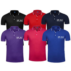 Short-Sleeved Polo Shirt With Strip On Collar, Inner Placket And Sleeve Edge IWG FC One Dollar Only