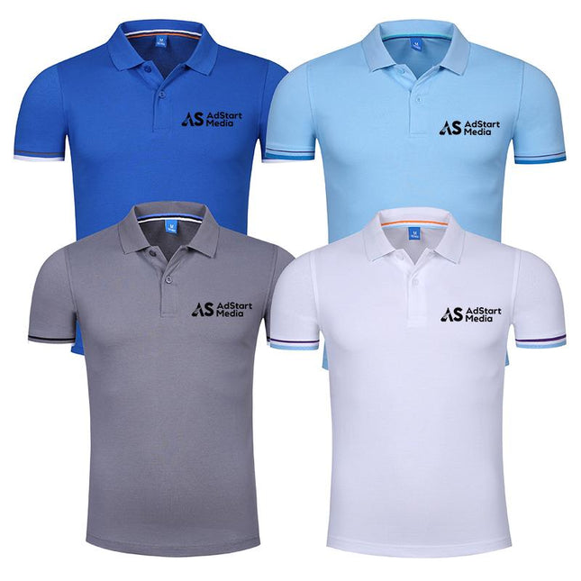 Short-Sleeved Polo Shirt With Striped Arm Pattern IWG FC One Dollar Only