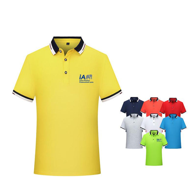 Polo Shirt with Coloured Collar and Sleeve Hem IWG FC One Dollar Only