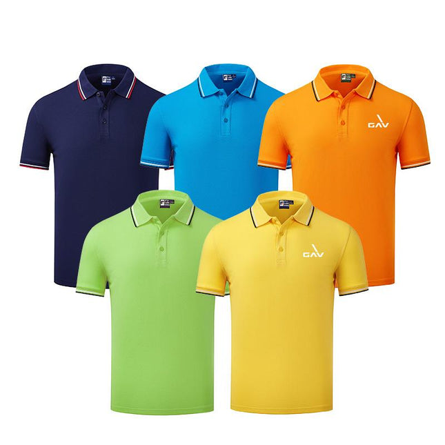 Womens Polo Shirt With Stripe Accent IWG FC One Dollar Only