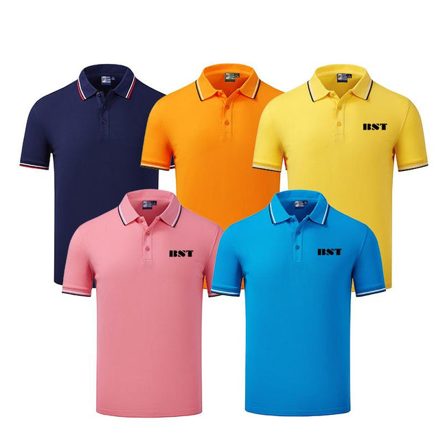 Childrens Polo Shirt With Stripe Accent IWG FC One Dollar Only