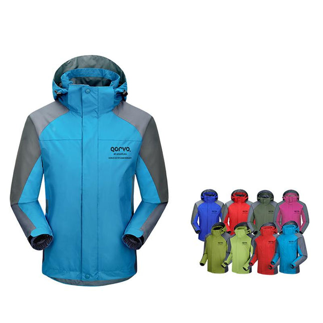 Zippered Long-Sleeved Waterproof Jacket For Men And Women IWG FC One Dollar Only