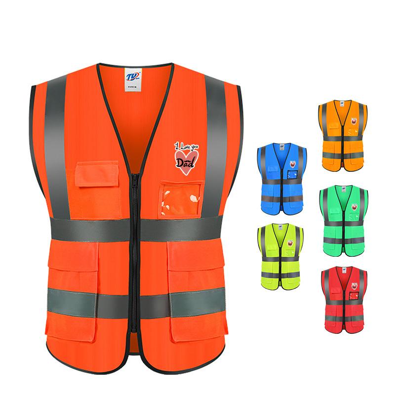 Custom safety vest 2025 no minimum