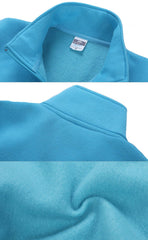 Zippered Fleece Sweater With High Collar IWG FC One Dollar Only