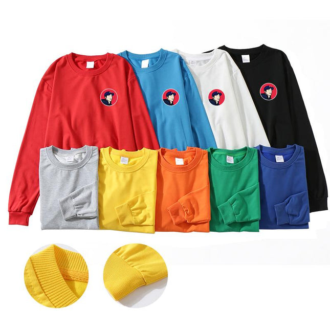 Round Neck Long Sleeves Sweater IWG FC One Dollar Only