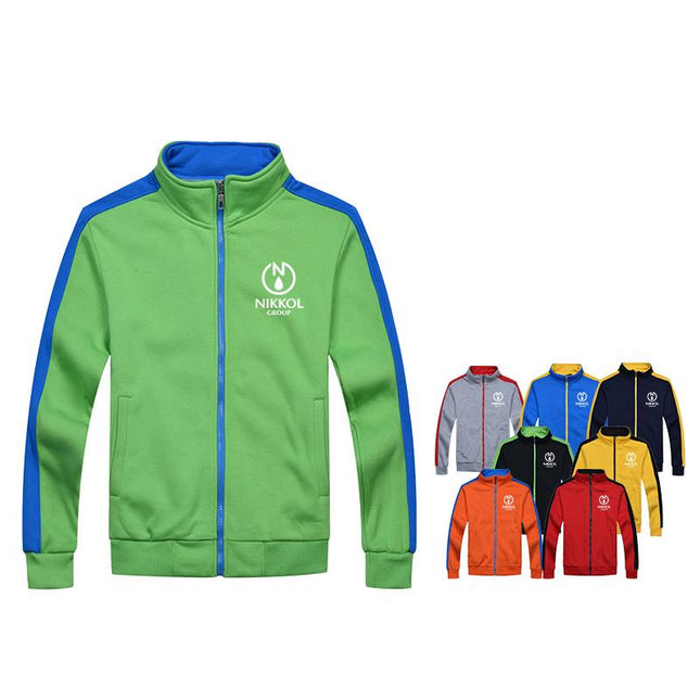 Zippered Long-Sleeved Jacket For Sports IWG FC One Dollar Only
