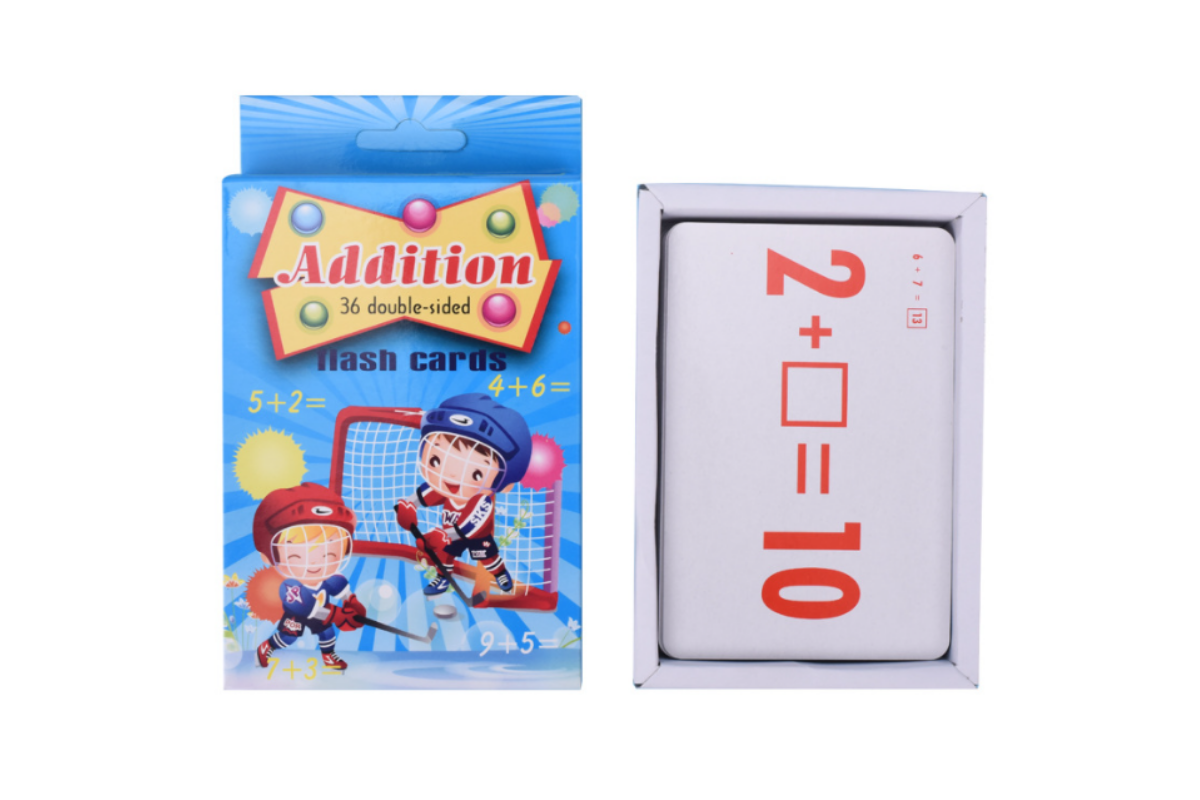 Addition Math Flash Cards Games and Toys One Dollar Only