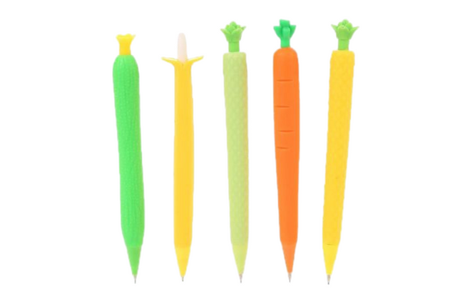 Vegetable Design Mechanical Pencil Pencils One Dollar Only
