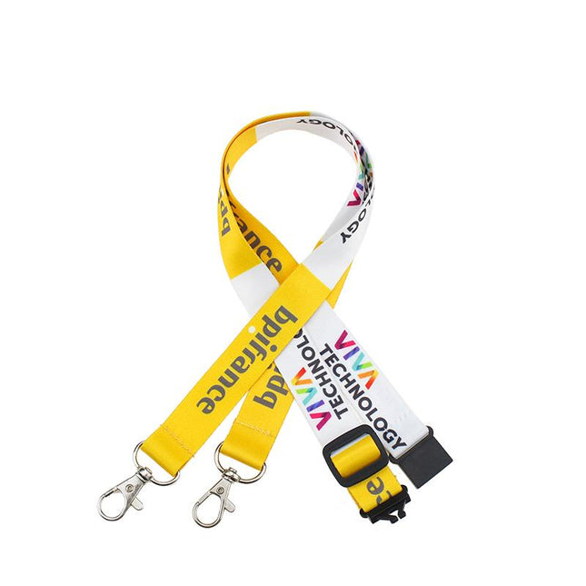 Double Hook Safety Buckle Retractable Lanyard IWG FC One Dollar Only