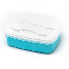 Plastic Lunch Box With Cutlery Personal Care One Dollar Only