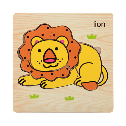 Animal Design Wooden Jigsaw Puzzle Games and Toys One Dollar Only