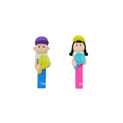 Table Tennis Girl/Boy Design Figurine Pen Pens One Dollar Only