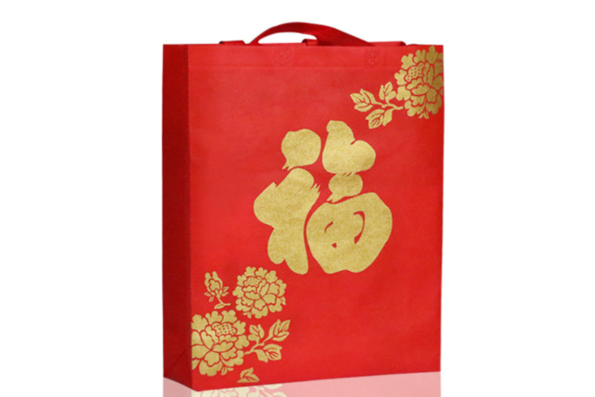 Chinese New Year Non Woven Gift Bag Seasonal One Dollar Only