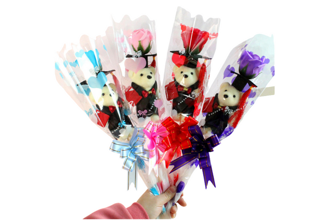 Graduation Bear Bouquet Gift Ideas and Novelties One Dollar Only