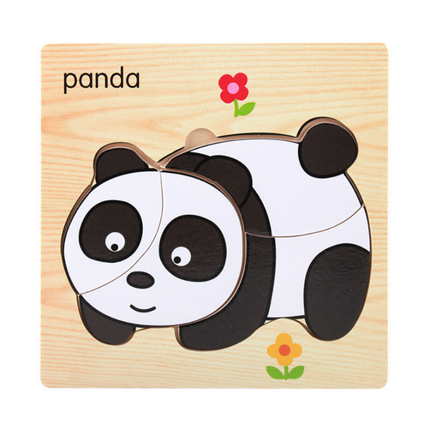Animal Design Wooden Jigsaw Puzzle Games and Toys One Dollar Only