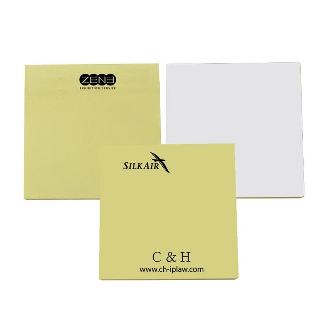 Square Yellow Sticky Notepad IWG FC One Dollar Only
