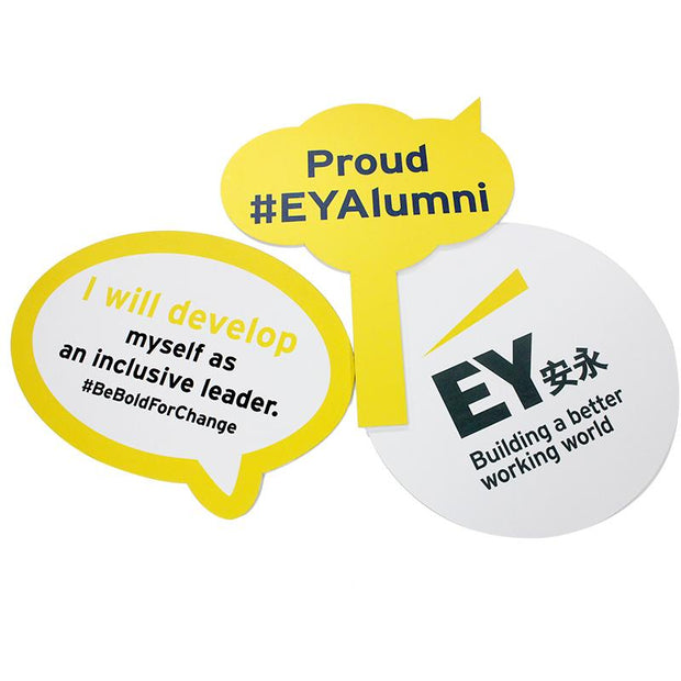 Customisable Chevron Board Signs IWG FC One Dollar Only