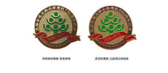4x4cm Imitation Enamel Badges IWG FC One Dollar Only