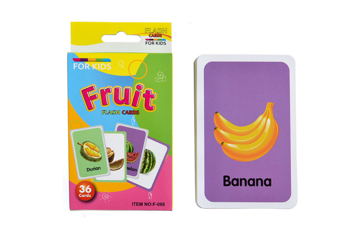 Fruits Flash Cards Games and Toys One Dollar Only