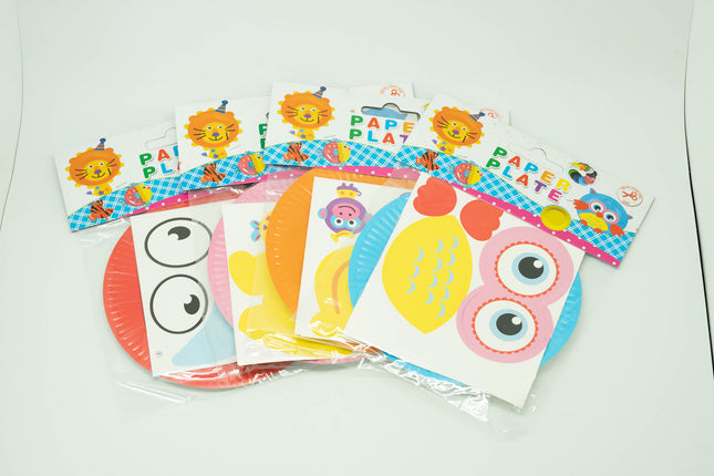 DIY Paper Plates Art Craft & D.I.Y One Dollar Only