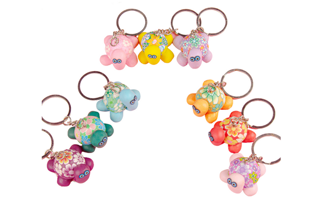 Tortoise Design Keychain Key Chains One Dollar Only