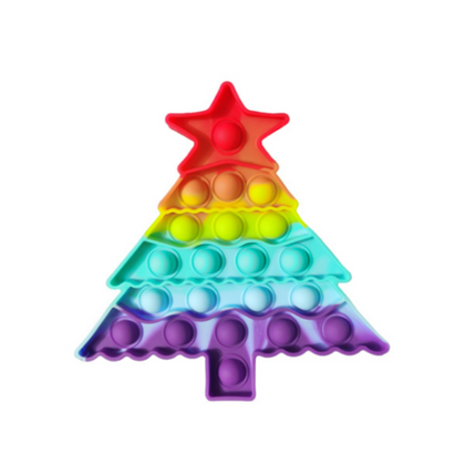 Christmas Themed Fidget Pop It Seasonal One Dollar Only