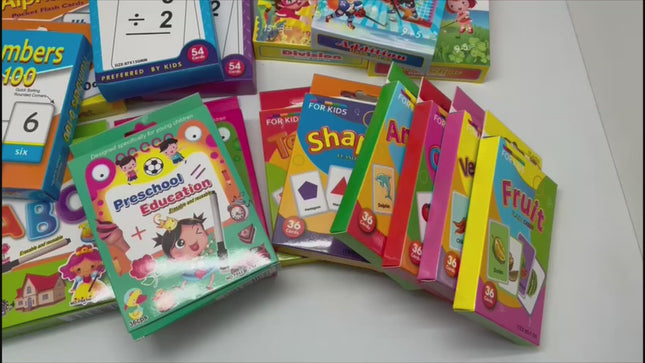 Addition Math Flash Cards