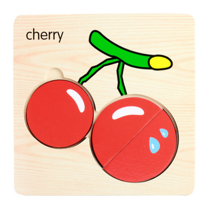 Fruit Design Wooden Jigsaw Puzzle Games and Toys One Dollar Only