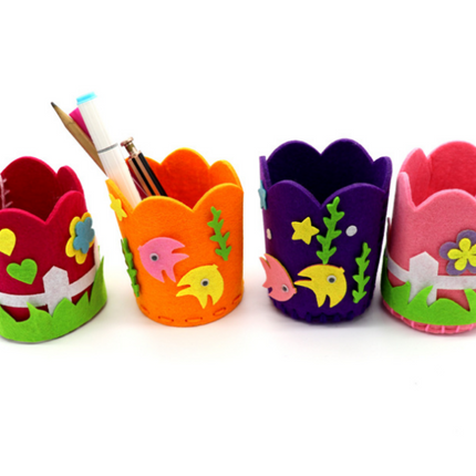 DIY Cylindrical Pen Holder Everyday Stationery One Dollar Only