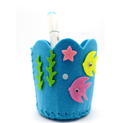 DIY Cylindrical Pen Holder Everyday Stationery One Dollar Only