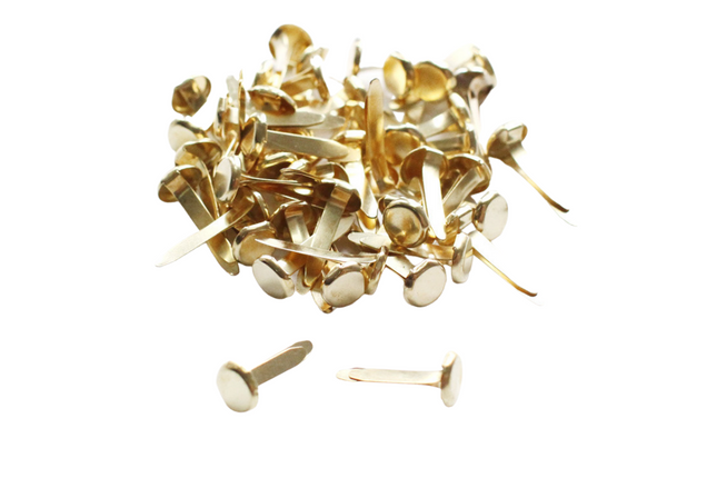 Gold Double Shackles Thumb Tack Art Craft & D.I.Y One Dollar Only