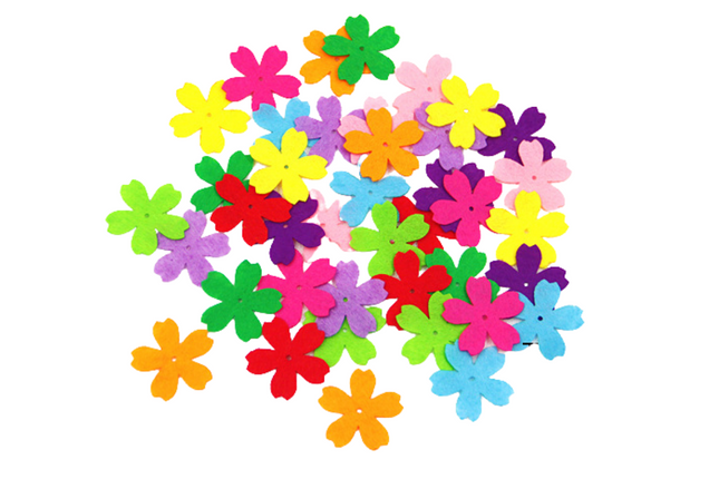 Foam Flower Petals Art Craft & D.I.Y One Dollar Only