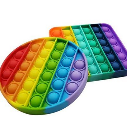 Rainbow Pop It Fidget Toy Games and Toys One Dollar Only