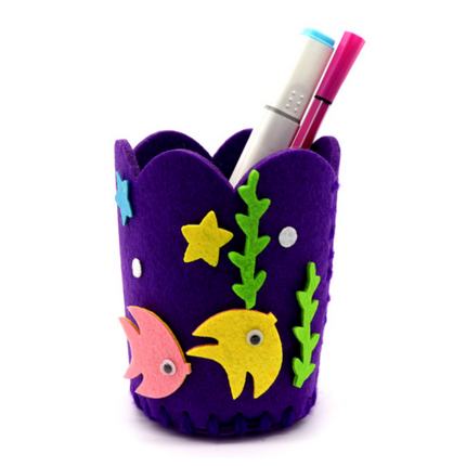 DIY Cylindrical Pen Holder Everyday Stationery One Dollar Only