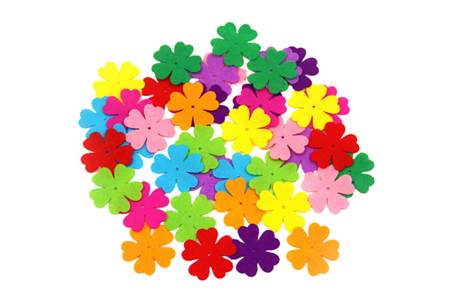 Foam Flower Petals Art Craft & D.I.Y One Dollar Only