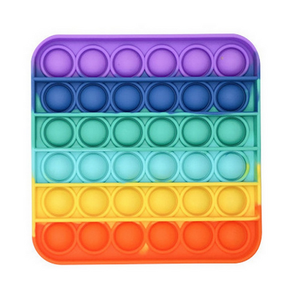 Rainbow Pop It Fidget Toy Games and Toys One Dollar Only