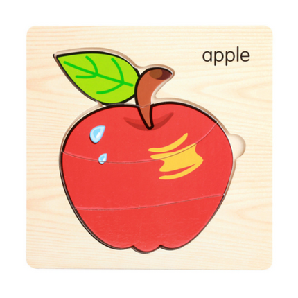 Fruit Design Wooden Jigsaw Puzzle Games and Toys One Dollar Only