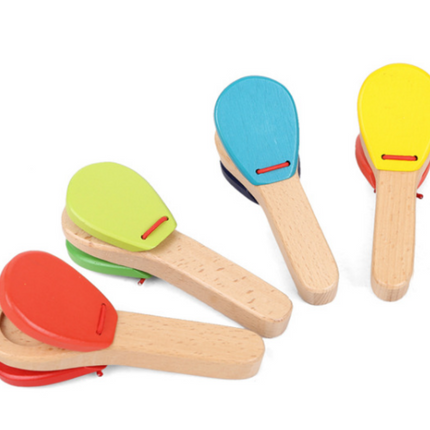 Wooden Castanet Clapper Games and Toys One Dollar Only