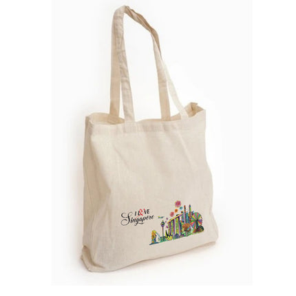 National Day Design Cotton Canvas Tote Bag Bags One Dollar Only