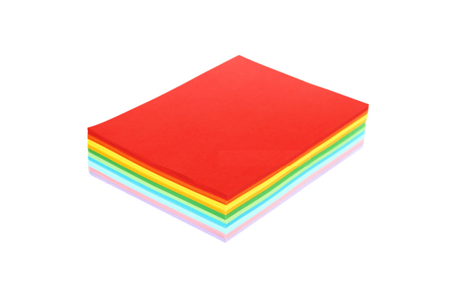 A4 Coloured Paper Everyday Stationery One Dollar Only