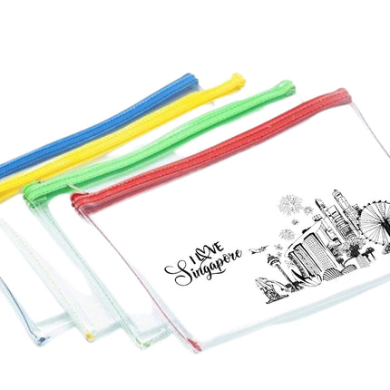 Premium Ultra Thick Transparent Zipper Case A5 Cases One Dollar Only