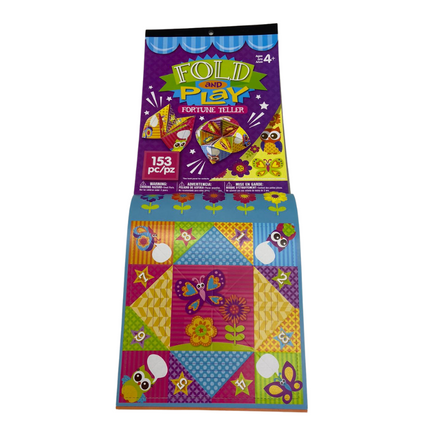 Fortune Teller Theme DIY Fold and Play Book Art Craft & D.I.Y One Dollar Only